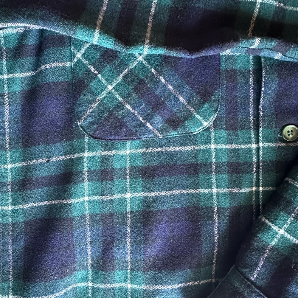 Pendleton Plaid Button Down Shirt - image 5